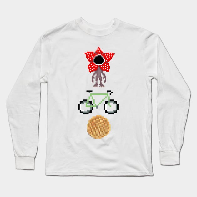 Stranger Things Long Sleeve T-Shirt by gwillly